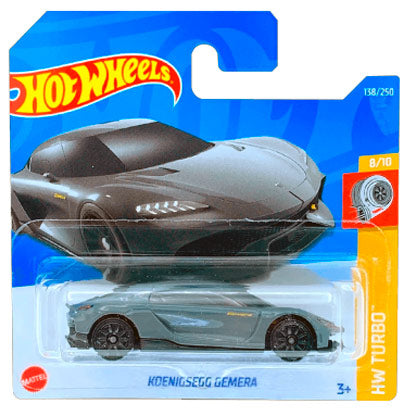 Hot Wheels - Koenigsegg Gemera Grey (SC) HCT01-M521