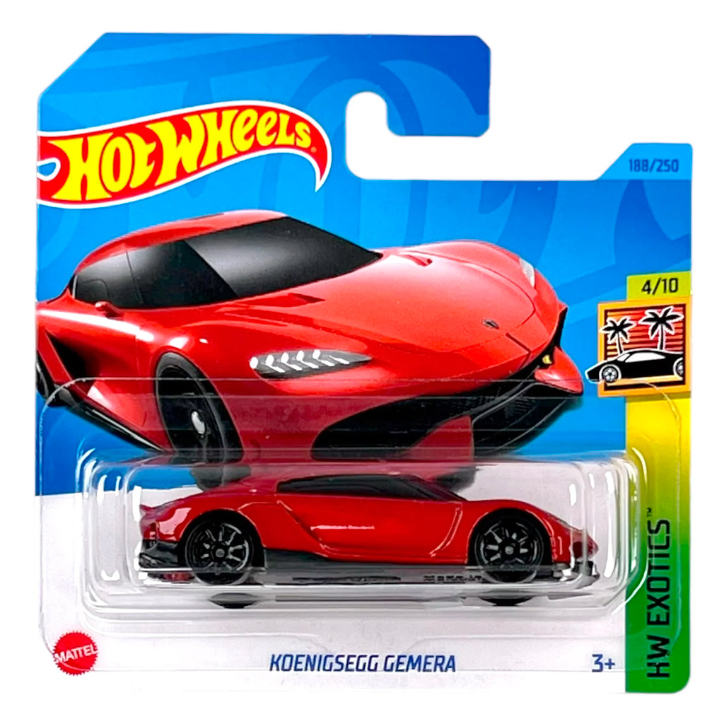 Hot Wheels - Koenigsegg Gemera Red (SC) HKK56 (2023 HW Exotics)