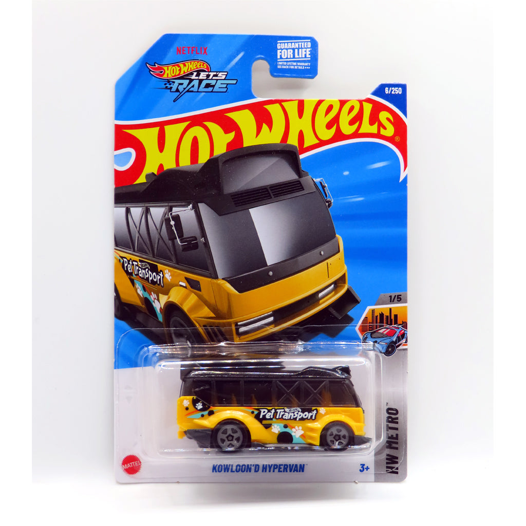 Hot Wheels - Kowloon'd Hypervan Yellow (US LC) (2025 HW Metro) HYW75