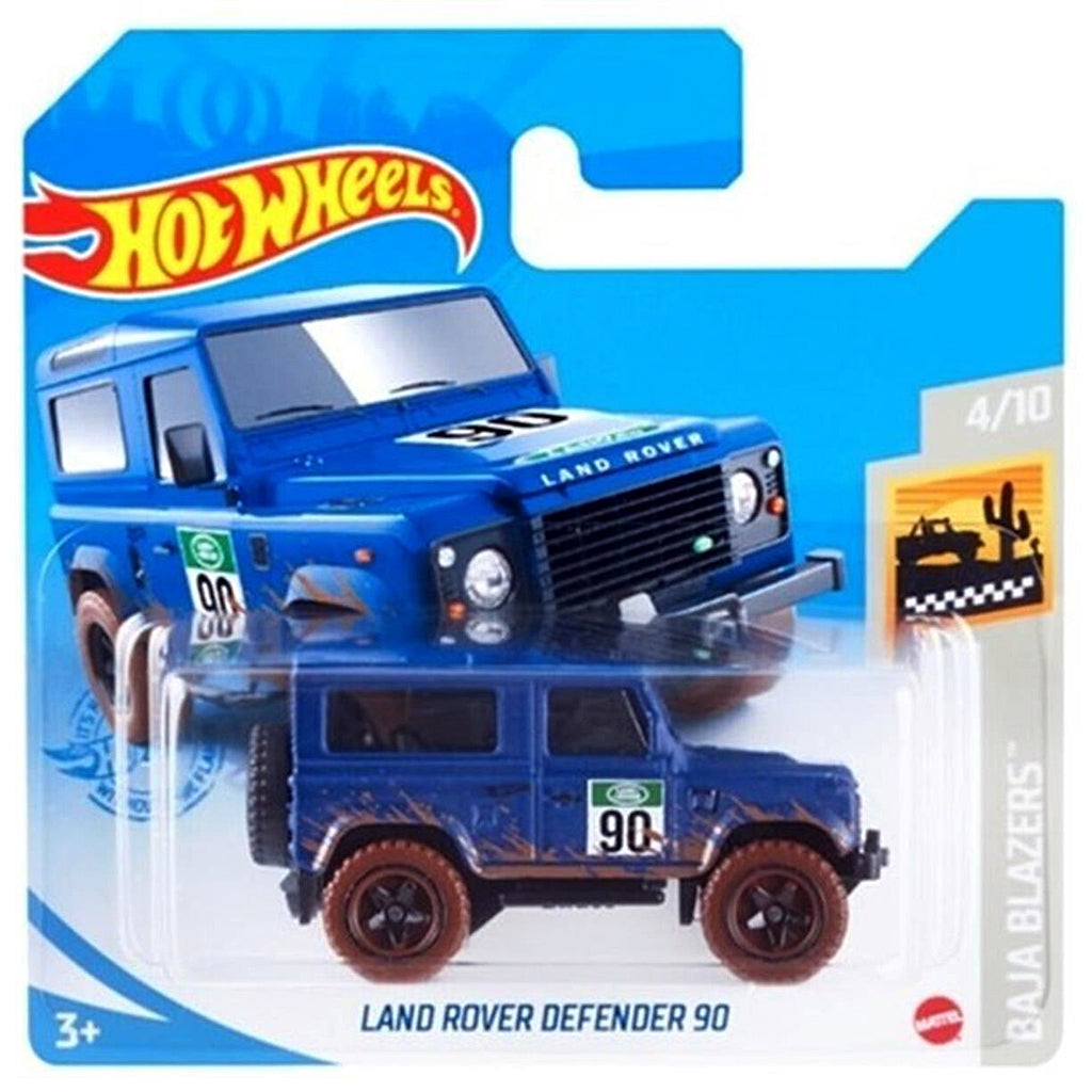 Hot Wheels - Land Rover Defender 90 Blue (SC) GTC26