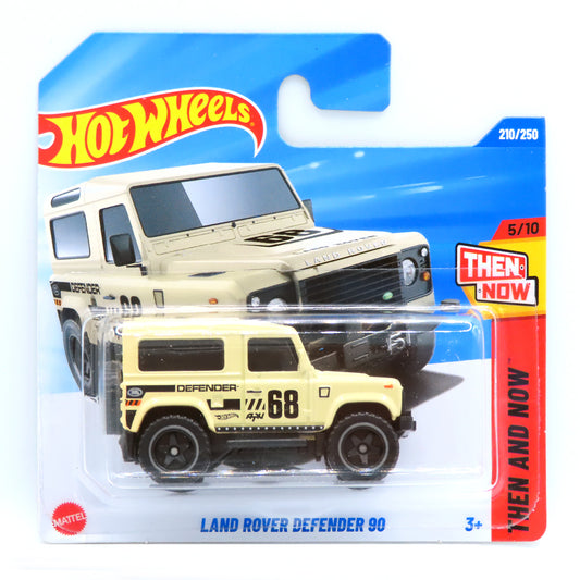 Hot Wheels - Land Rover Defender 90 Tan (SC) JBB29