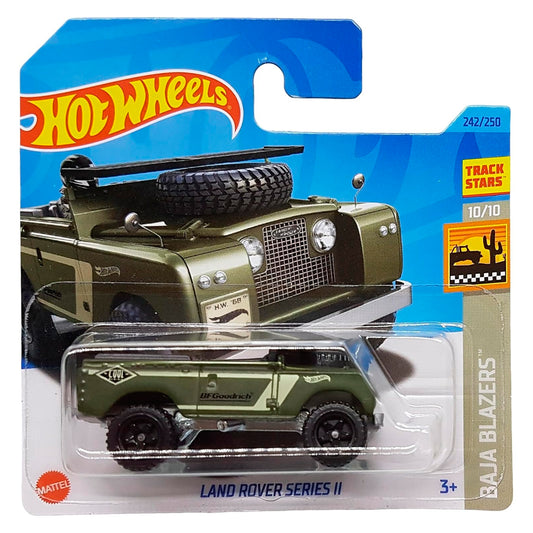 Hot Wheels - Land Rover Series II Green (SC) HKG65 (2023 Baja Blazers)