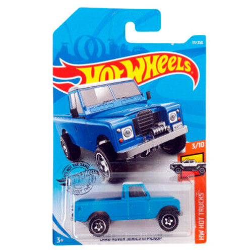 Hot Wheels - Land Rover Series III Pickup Blue (LC)