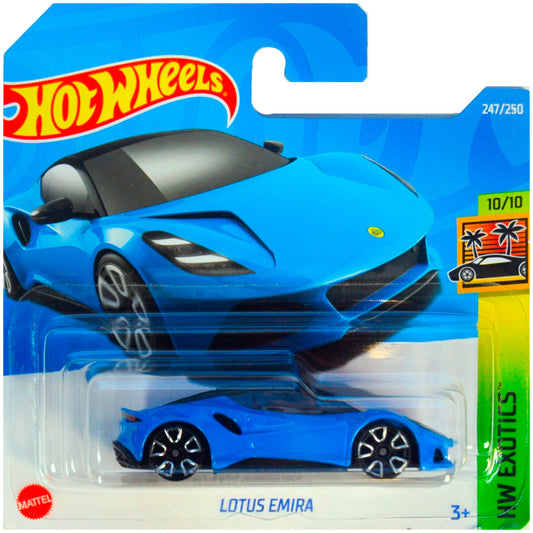 Hot Wheels - Lotus Emira Blue (SC) HCT00-R521