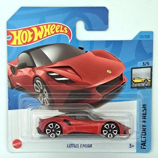 Hot Wheels - Lotus Emira Red (SC) HKJ30 (Scuffed Corner)