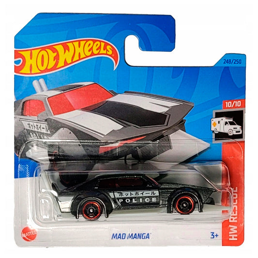 Hot Wheels - Mad Manga Grey (SC) HKJ25 (HW Rescue)