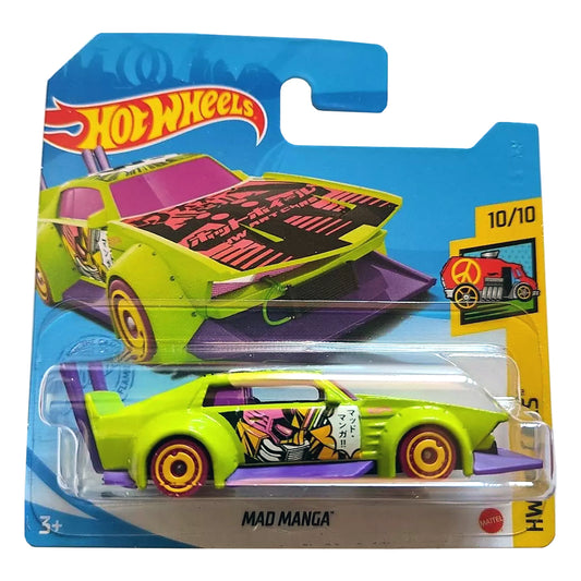 Hot Wheels - Mad Manga Green (SC) 2021 HW Art Cars