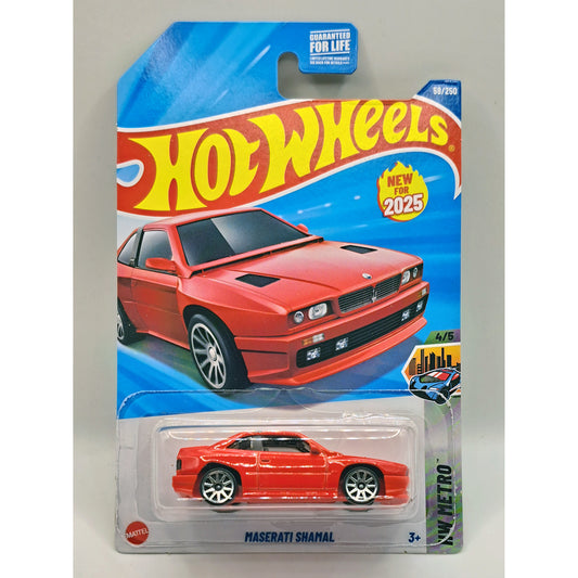 Hot Wheels - Maserati Shamal Red (US LC) 2025 HW Metro