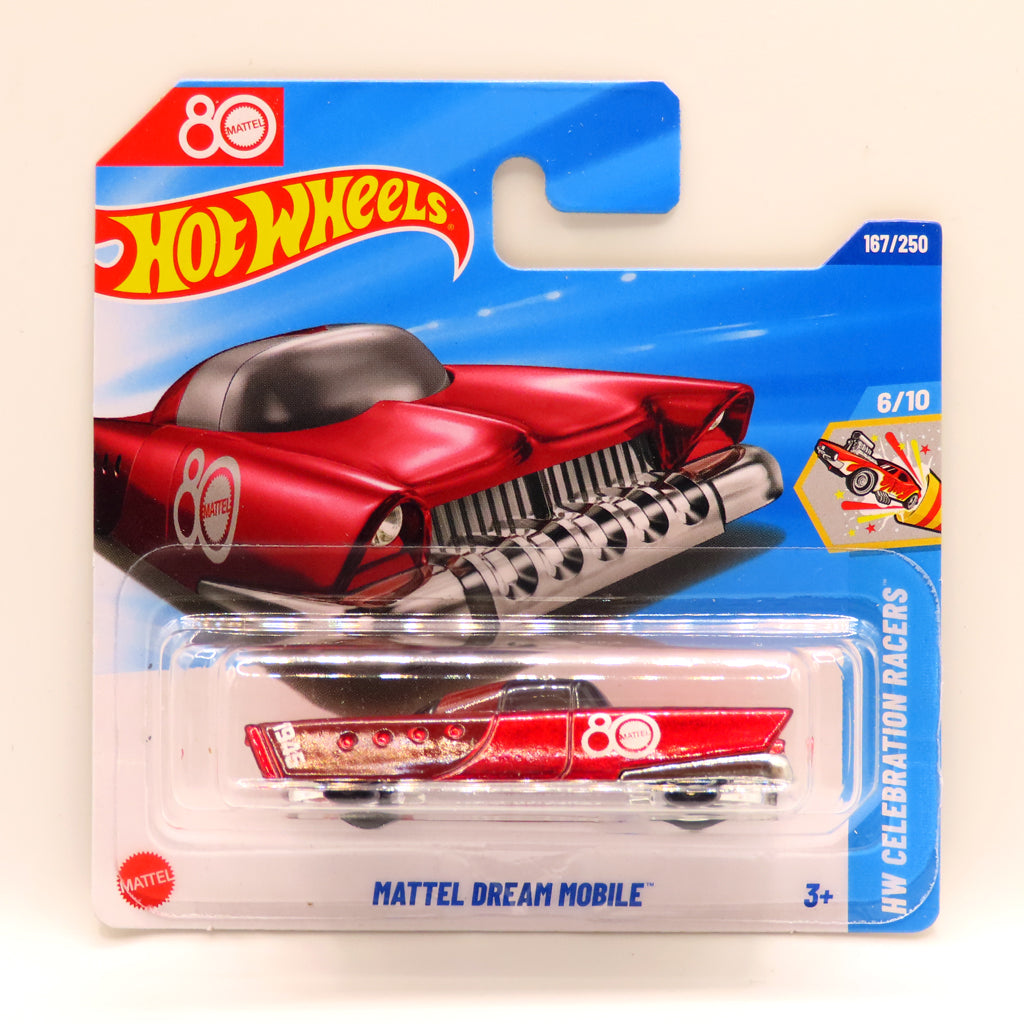 Hot Wheels - Mattel Dream Mobile Red (SC) HYX42 (Card Creased)