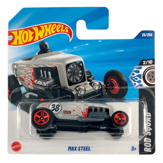 Hot Wheels - Max Steel Grey (SC) 2025 Rod Squad (HYX53)