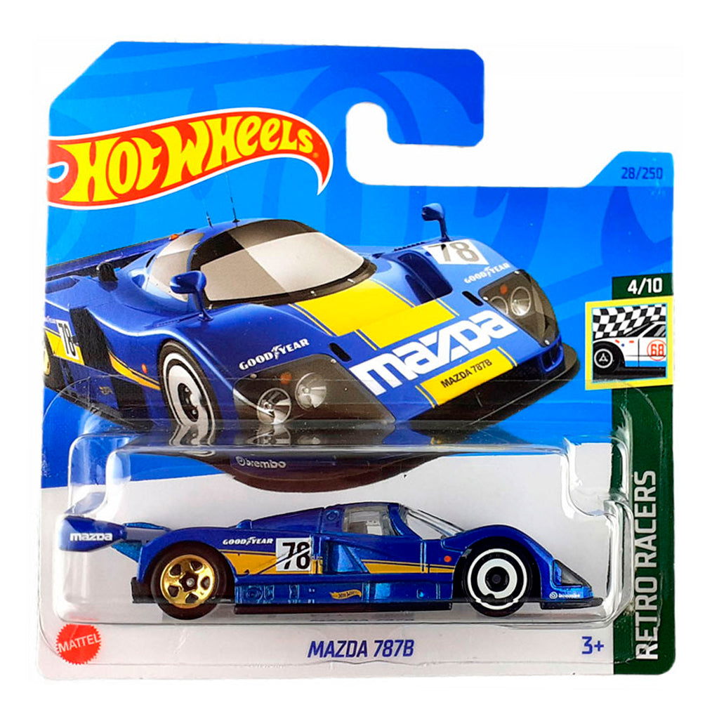 Hot Wheels - Mazda 787B Blue (SC) HKH01-M521 (2023 Retro Racers)