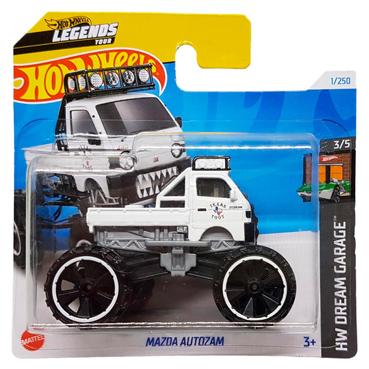 Hot Wheels - Mazda Autozam White (SC) HRY51 (2024 HW Dream Garage)