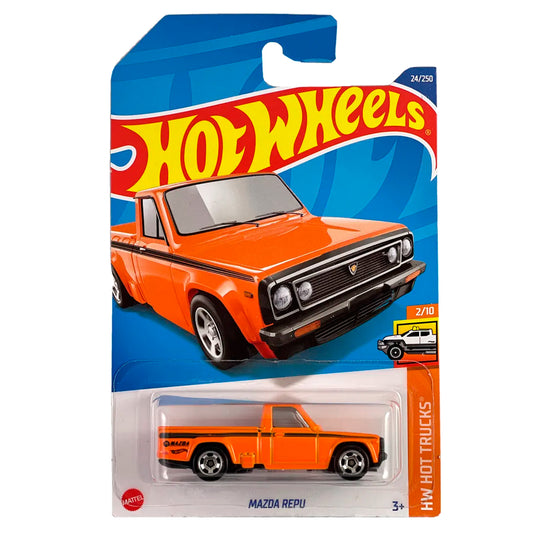 Hot Wheels - Mazda Repu Orange (LC C/Strip) HCV58 (HW Hot Trucks)