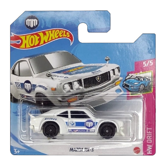 Hot Wheels - Mazda RX-3 White (SC) 2021 HW Drift