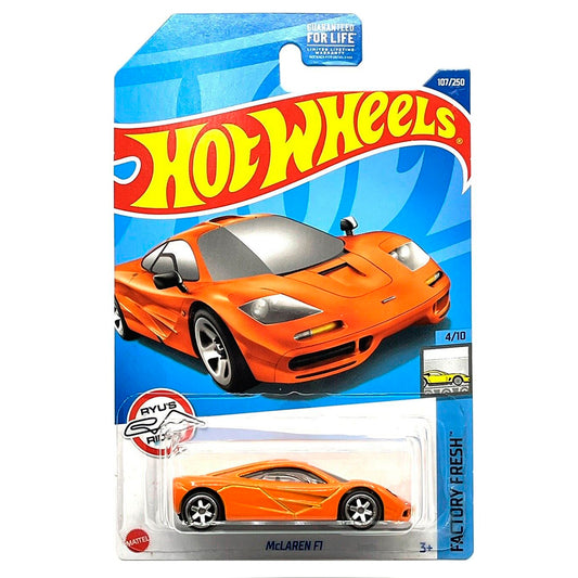 Hot Wheels - McLaren F1 Orange (2022 Factory Fresh) (US LC) (HCX13)