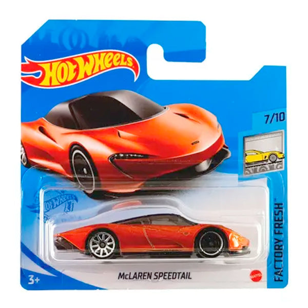 Hot Wheels - McLaren Speedtail Orange (SC) Factory Fresh (Tatty Card)