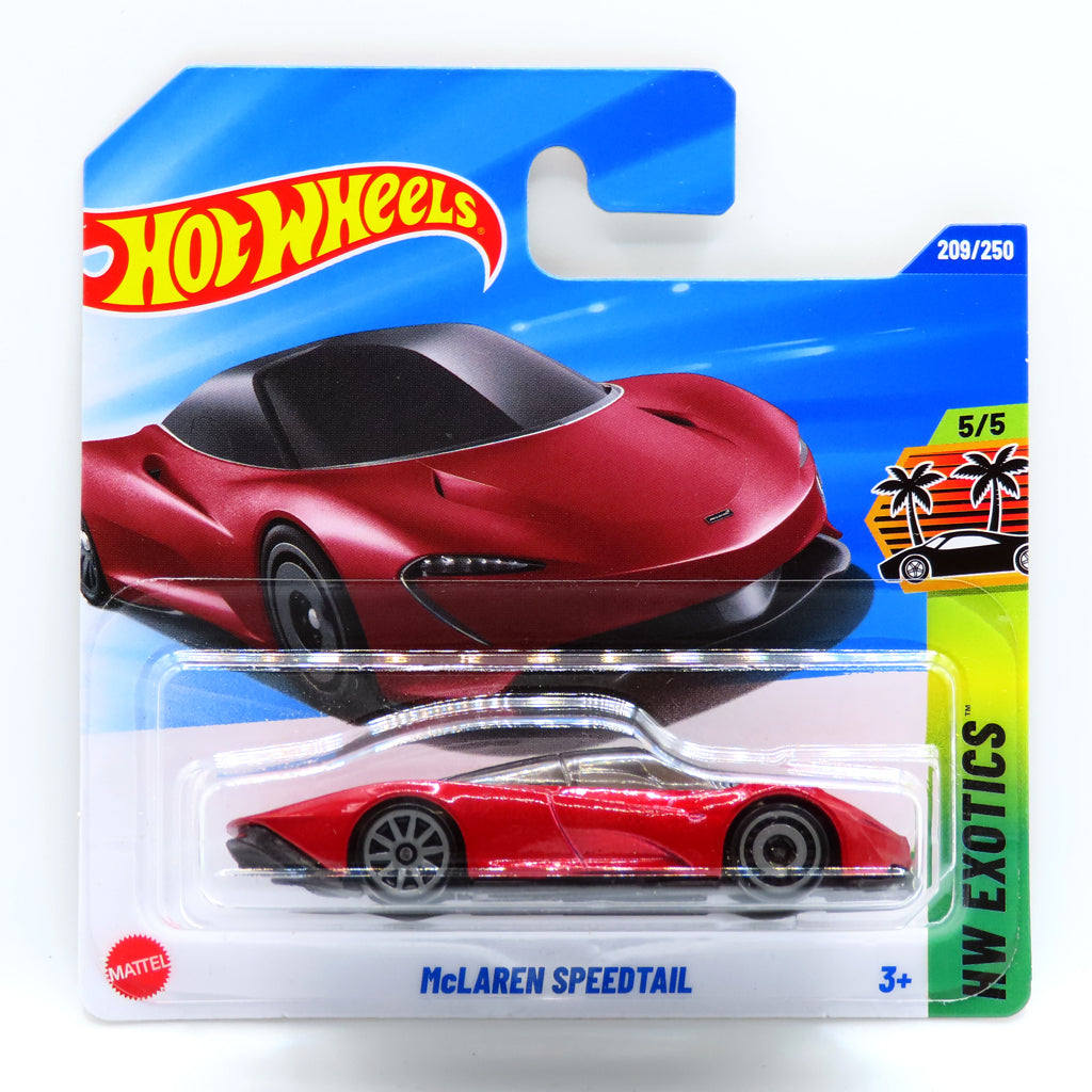 Hot Wheels - McLaren Speedtail Red (SC) JBB28 (2025 HW Exotics)