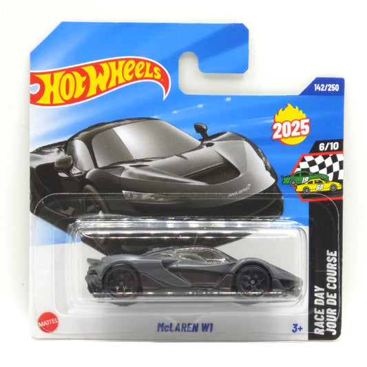 Hot Wheels - McLaren W1 Graphite Grey (SC) 2025 Race Day (JBC17)
