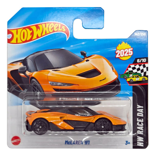 Hot Wheels - McLaren W1 Orange / Black (SC) 2025 HW Race Day (HYW41)