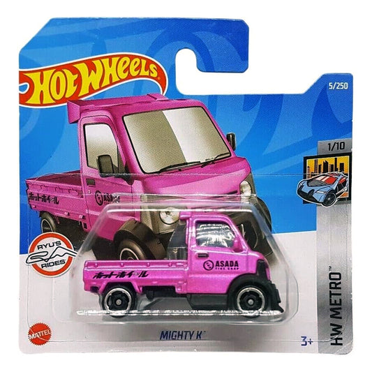 Hot Wheels - Mighty K Pink (SC) 2022 HW Metro (HCW70) (Tatty Edge)