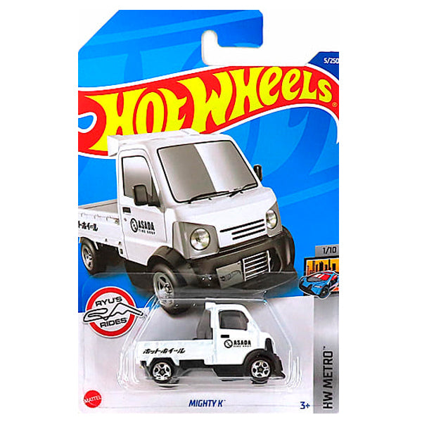 Hot Wheels - Mighty K White (LC C/Strip) HCT32