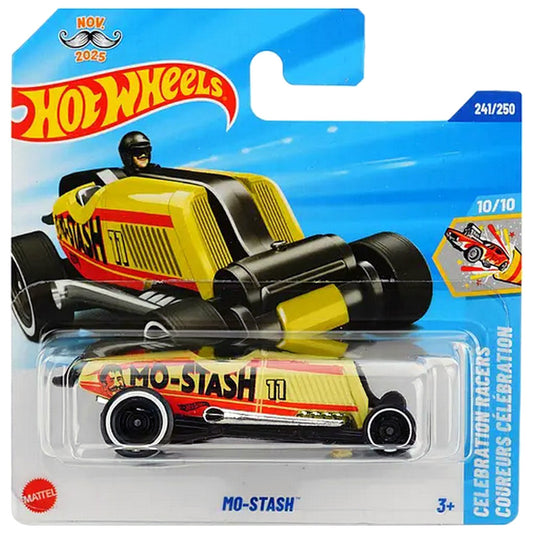 Hot Wheels - Mo-Stash Yellow (SC) 2025 Celebration Racers (JBB46)