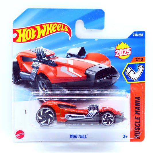 Hot Wheels - Mod Mill Orange (SC) 2025 Muscle Mania (HYW47)