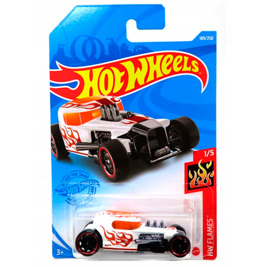 Hot Wheels - Mod Rod White (LC) GTC12-M7C5 (HW Flames)