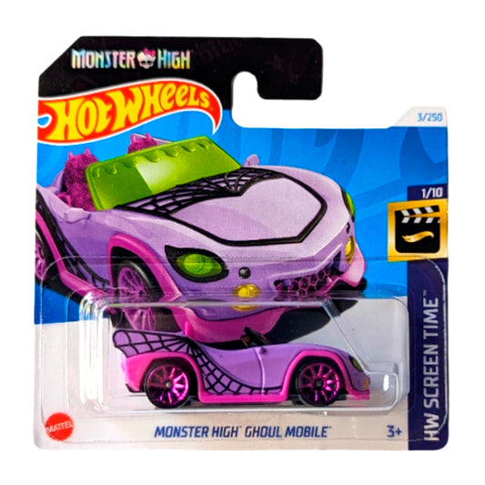 Hot Wheels - Monster High Ghoul Mobile Lavender (SC) (HW Screen Time)