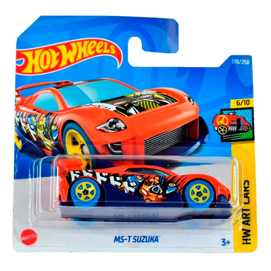 Hot Wheels - MS-T Suzuka Orange (SC) HCX51 (2022 HW Art Cars)