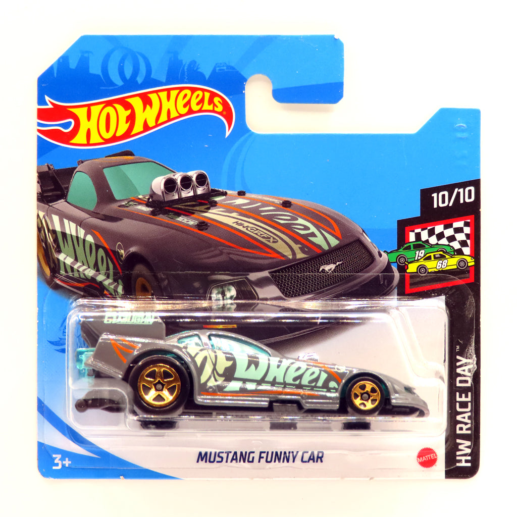 Hot Wheels - Mustang Funny Car Grey (SC) Treasure Hunt