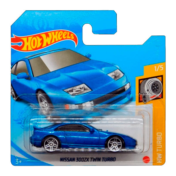 Hot Wheels - Nissan 300ZX Twin Turbo Blue (SC) GRY55 (2021 HW Turbo)