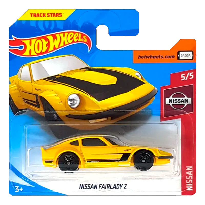 Hot Wheels - Nissan Fairlady Z Yellow (SC) FYD18-D520 (Tatty Card)