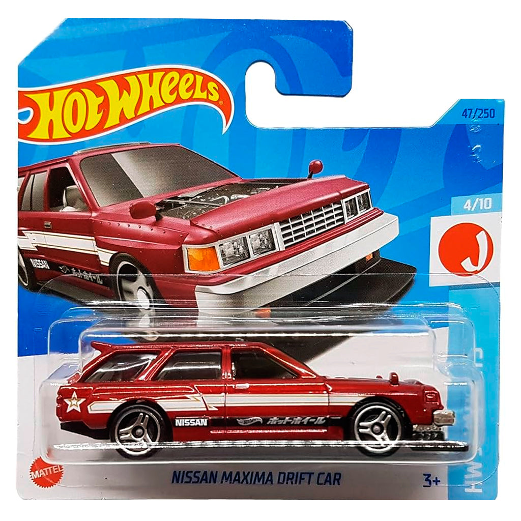 Hot Wheels - Nissan Maxima Drift Car Red (SC) (2023 HW J-Imports)