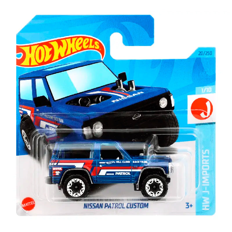 Hot Wheels - Nissan Patrol Custom Blue (SC) HKK61 (HW J-Imports)