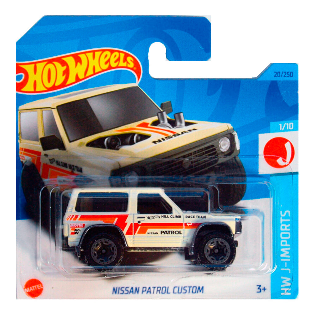 Hot Wheels - Nissan Patrol Custom Ivory (SC) HKG23 (HW J-Imports)