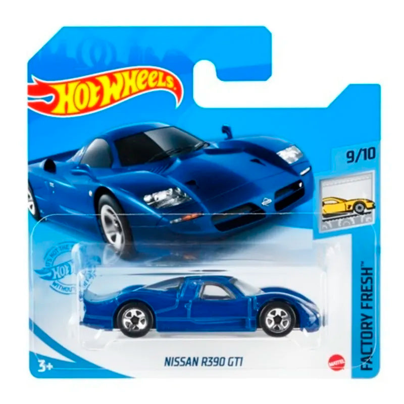 Hot Wheels - Nissan R390 GT1 Blue (SC) 2021 Factory Fresh (Tatty Card)