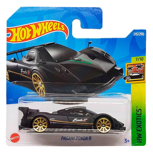 Hot Wheels - Pagani Zonda R Black (SC) HCT02-M521 (2022 HW Exotics)