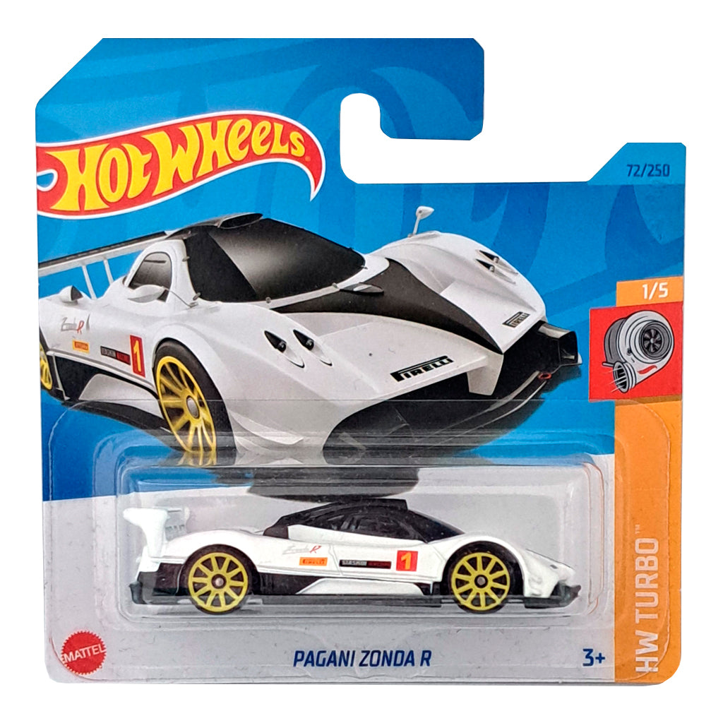 Hot Wheels - Pagani Zonda R White (SC) (2023 HW Turbo)