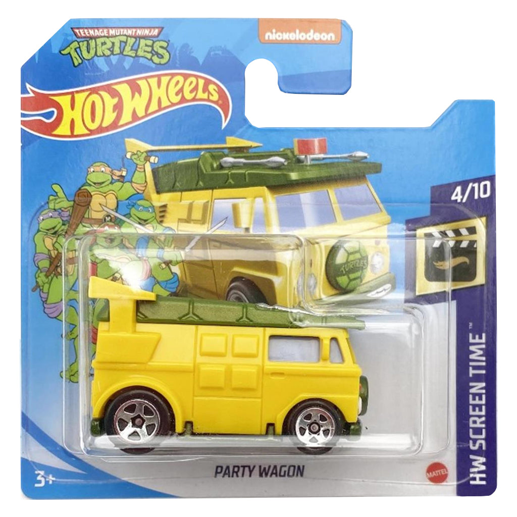 Hot Wheels - Party Wagon TMNT (SC) 2021 HW Screen Time