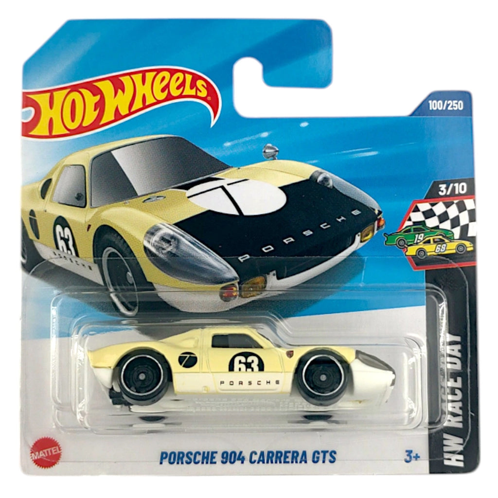 Hot Wheels - Porsche 904 Carrera GTS Yellow (SC) 2025 HW Race Day – AGR