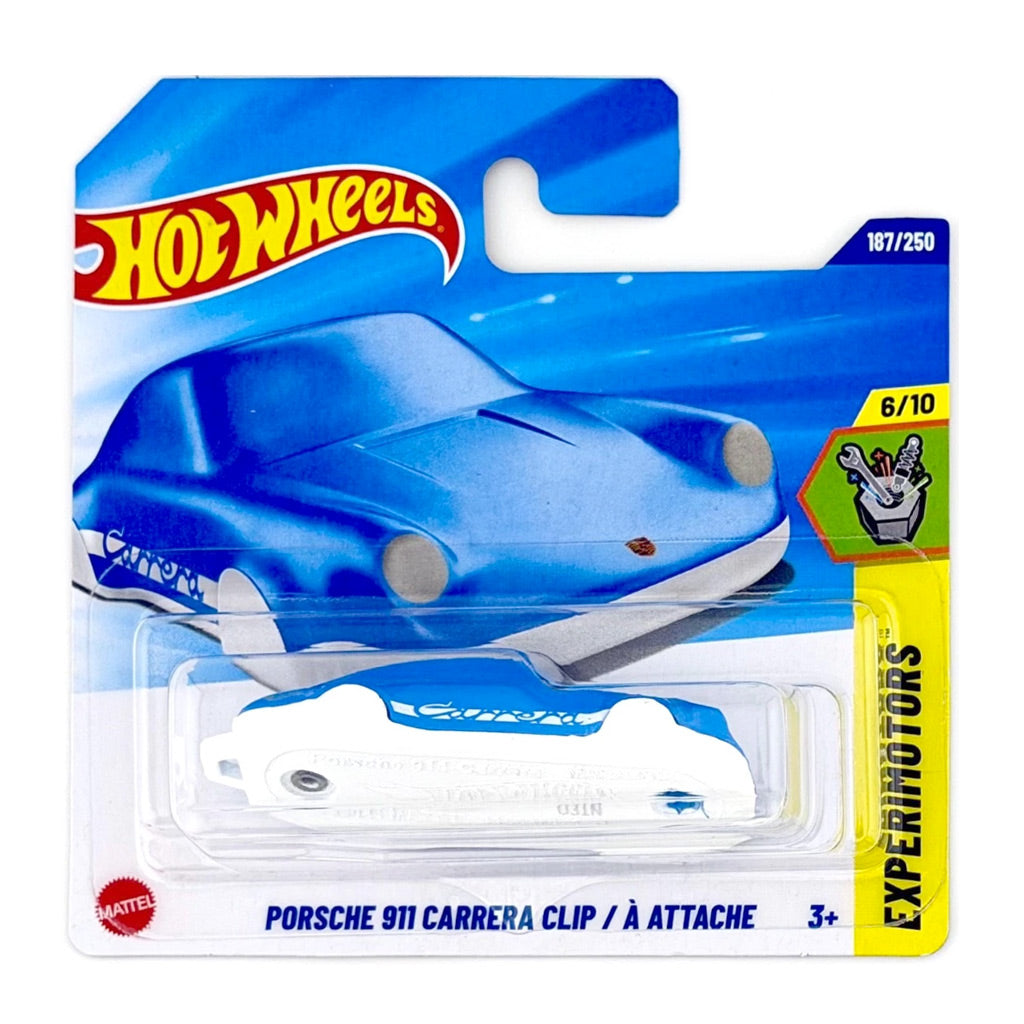 Hot Wheels - Porsche 911 Carrera Clip Blue (SC) 2025 Experimotors