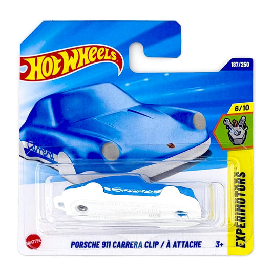 Hot Wheels - Porsche 911 Carrera Clip Blue (SC) 2025 Experimotors