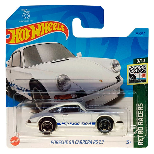 Hot Wheels - Porsche 911 Carrera RS 2.7 White (SC) (2023 Retro Racers)