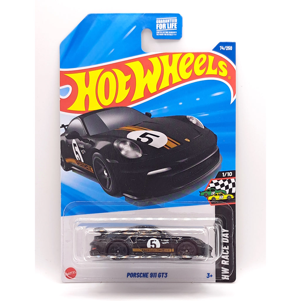 Hot Wheels - Porsche 911 GT3 (US LC) 2025 HW Race Day (HYX17)