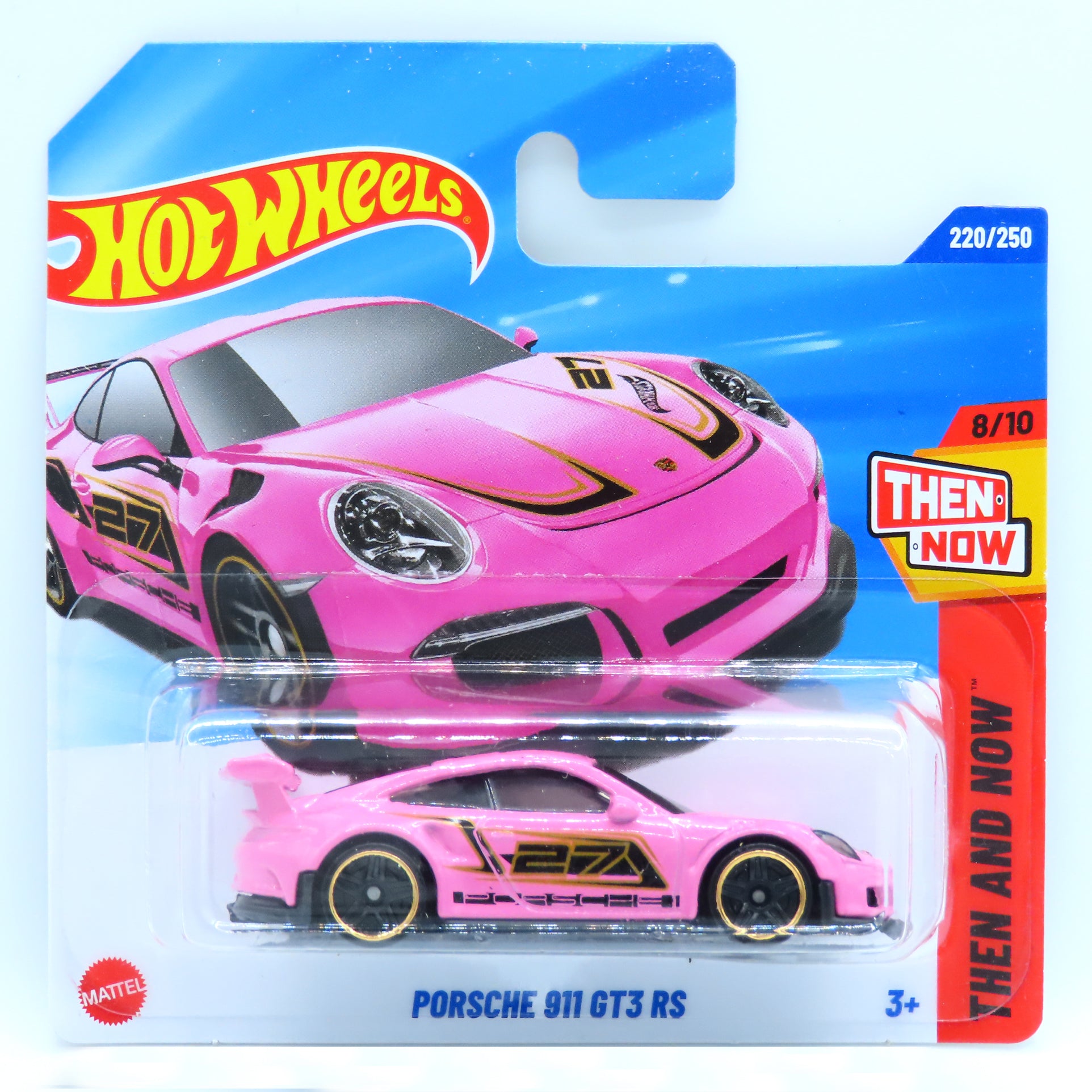 Hot Wheels - Porsche 911 GT3 RS Pink (SC) Then And Now