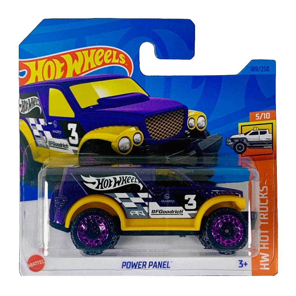 Hot Wheels - Power Panel Purple (SC) HKK59 (2023 HW Hot Trucks)