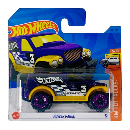 Hot Wheels - Power Panel Purple (SC) HKK59 (2023 HW Hot Trucks)