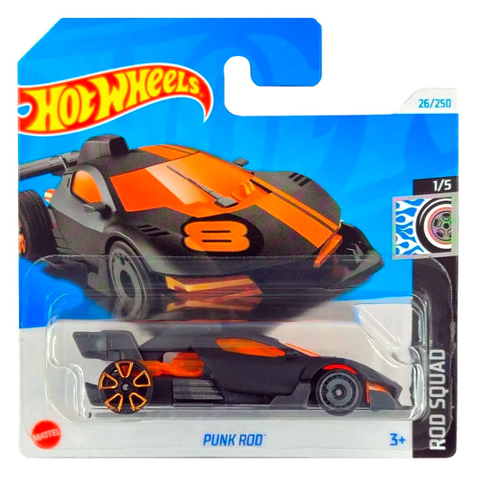 Hot Wheels - Punk Rod Black (SC) HRY48 (2024 Rod Squad)