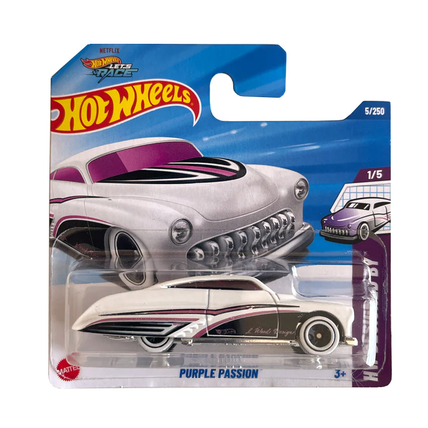 Hot Wheels - Purple Passion White / Purple (SC) (2025 HW Designed By)